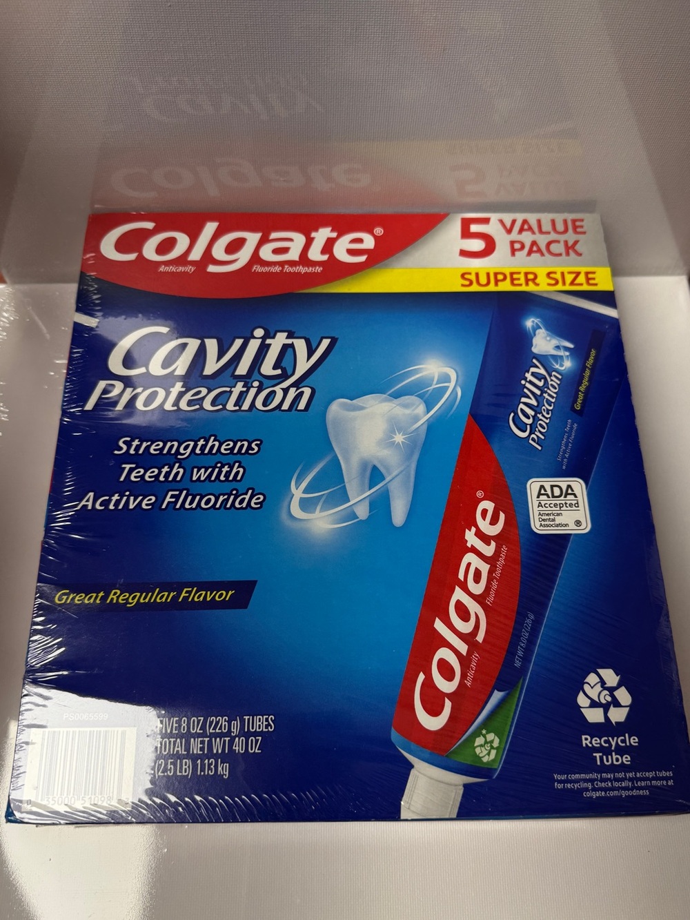 Colgate Cavity Protection Toothpaste 8oz~5pk